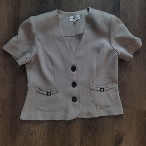 Vinatge Beige Blazer